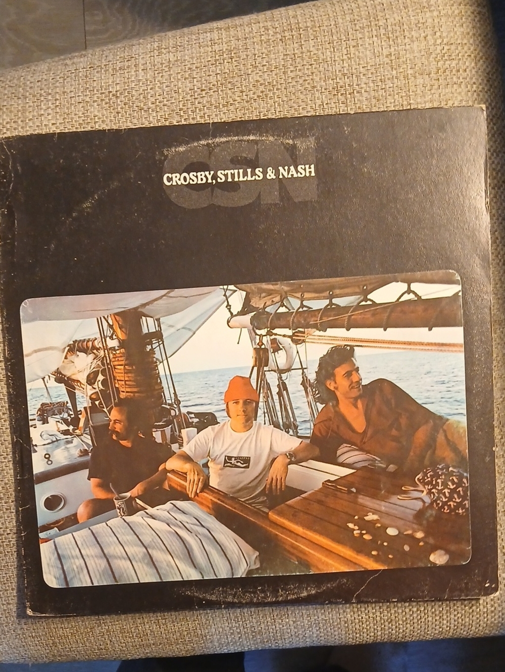 Crosby, Stills & Nash Vintage Album 1977 Atlantic Records